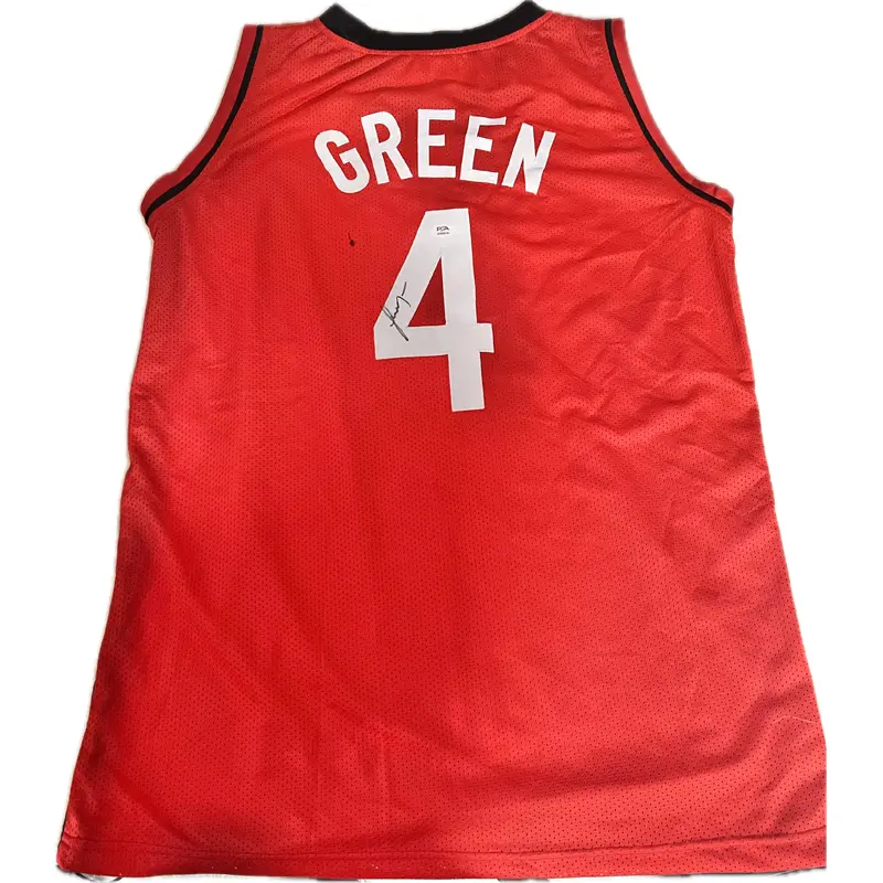 Jalen Green signed jersey PSA/DNA Houston Rockets Autographed
