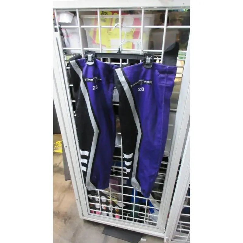 Used Purple Hockey Siocks - wear