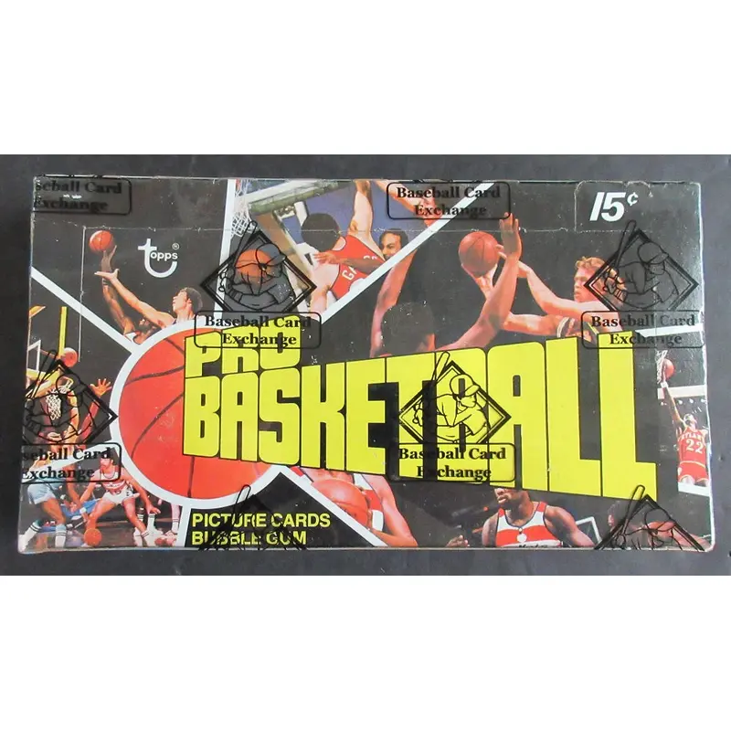 1976/77 Topps Basketball Unopened Wax Box (BBCE) (A13173)