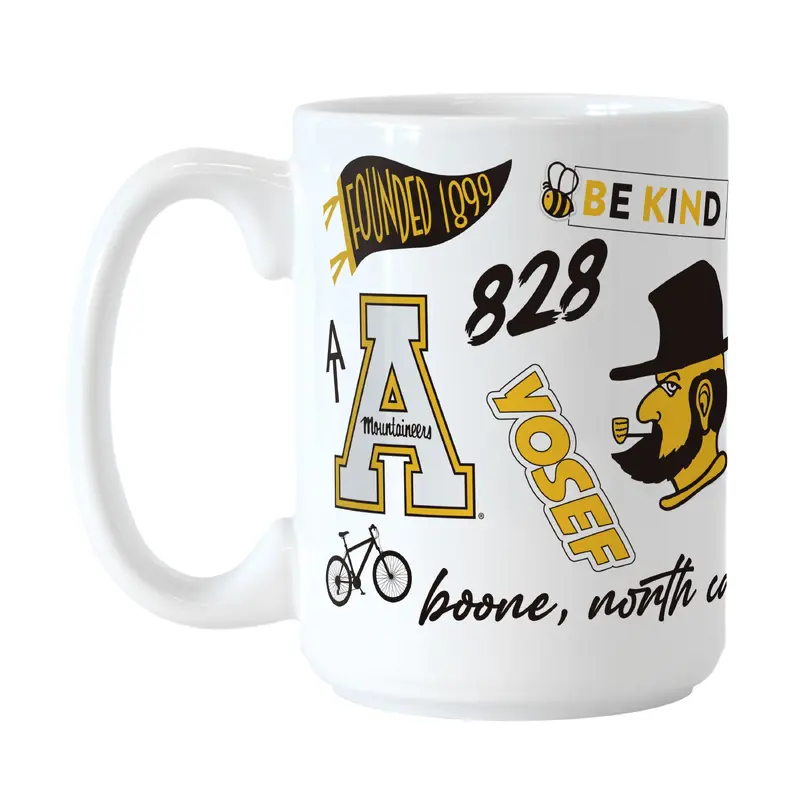 Appalachian State 15oz Native Sublimated Mug