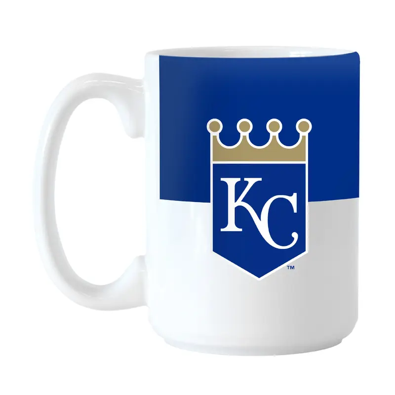 K.C Royals 15oz Colorblock Sublimated Mug