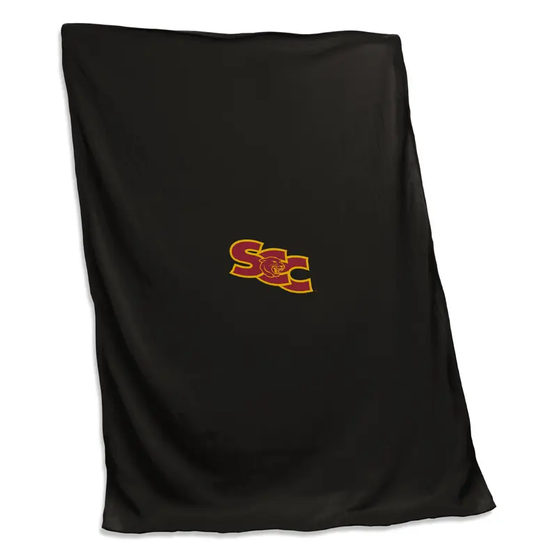 Sacramento City College Screened Sweatshirt Blanket