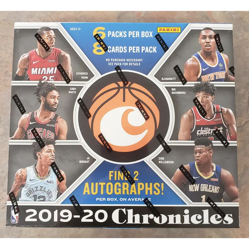 2019-20 Panini Chronicles Basketball Hobby Box