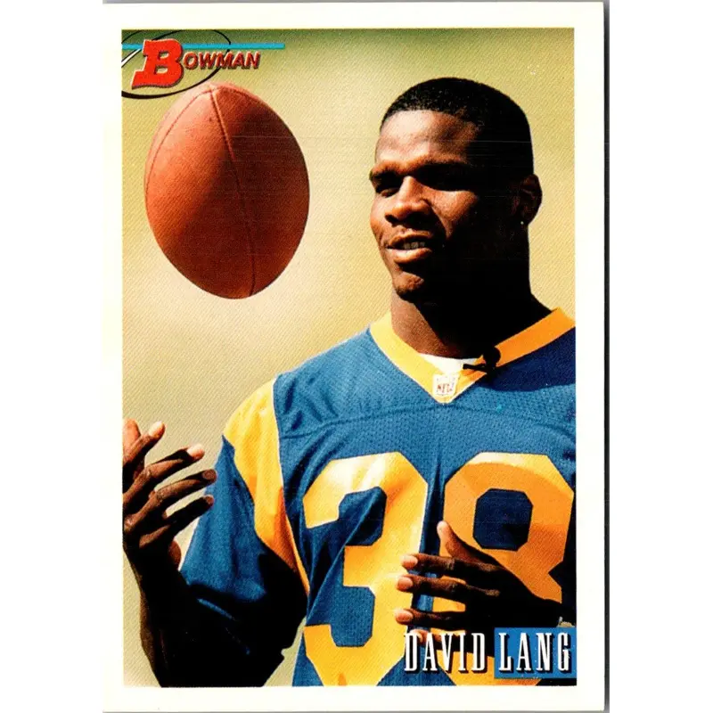 1993 Bowman David Lang #18