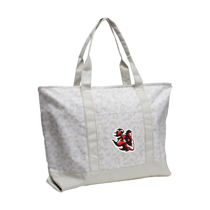 California U of Penn Leopard Pattern Tote