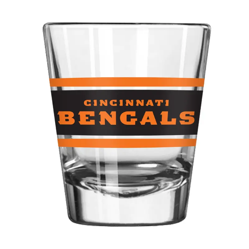 Cincinnati Bengals 2oz Stripe Shot Glass