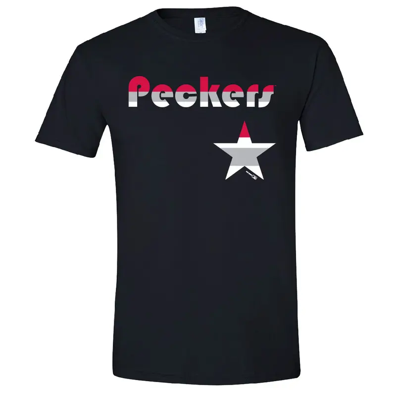 Fayetteville Woodpeckers Bimm Ridder Youth 70's Peckers T-Shirt