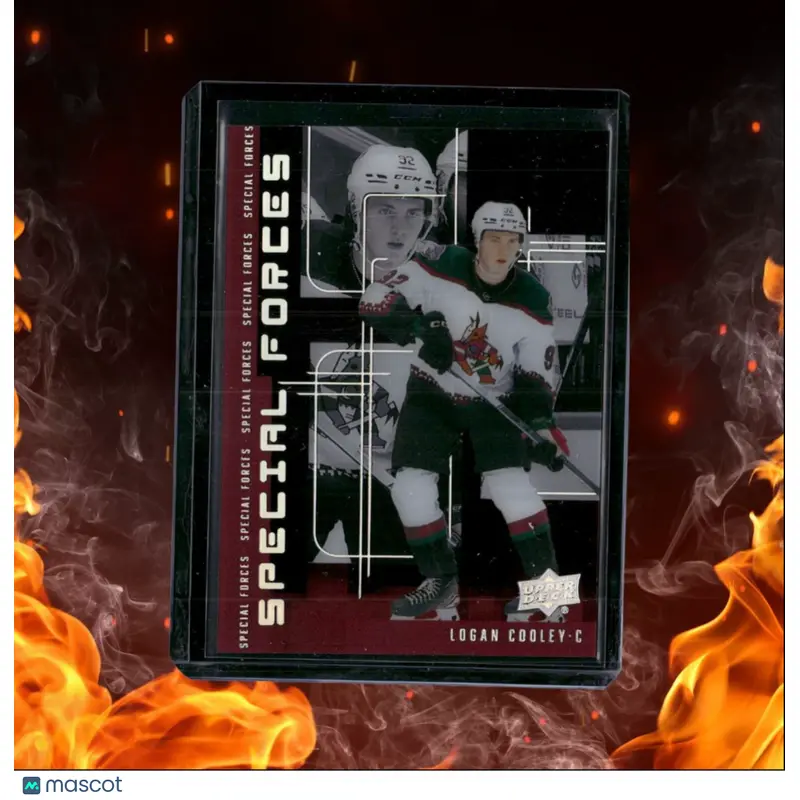 2023-24 Upper Deck Logan Cooley Special Forces SP Rookie #SF-18