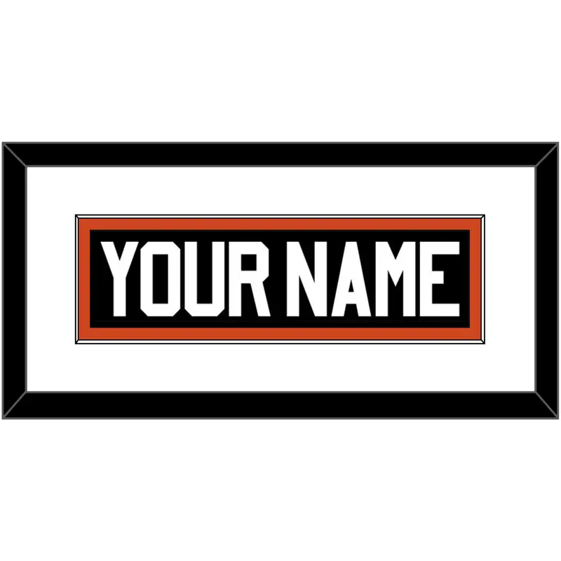 Philadelphia Nameplate - Road White - Single Mat 1