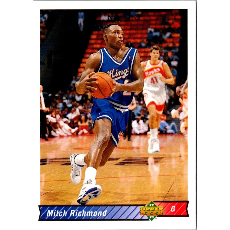 1992 Upper Deck Mitch Richmond #162