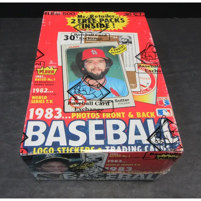 1983 Fleer Baseball Unopened Wax Box (Authenticate)