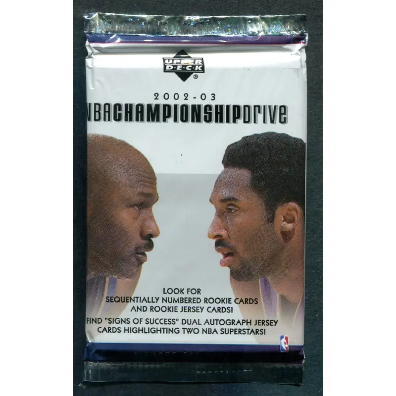 2002/03 Upper Deck NBA Championship Drive Basketball Unopened Pack (Hobby)