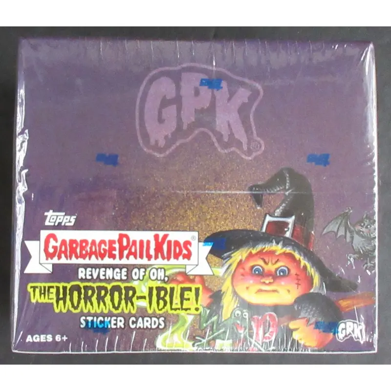 2019 Topps Garbage Pail Kids Series 2 Box: Revenge of Oh, The Horror-ible Box (24/8)