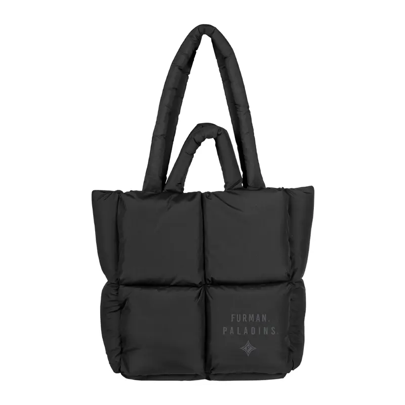 Furman Black Puff Tote