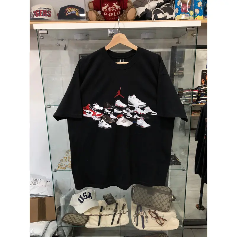 Vintage Jordan Brand Sneakers Tee Size Large