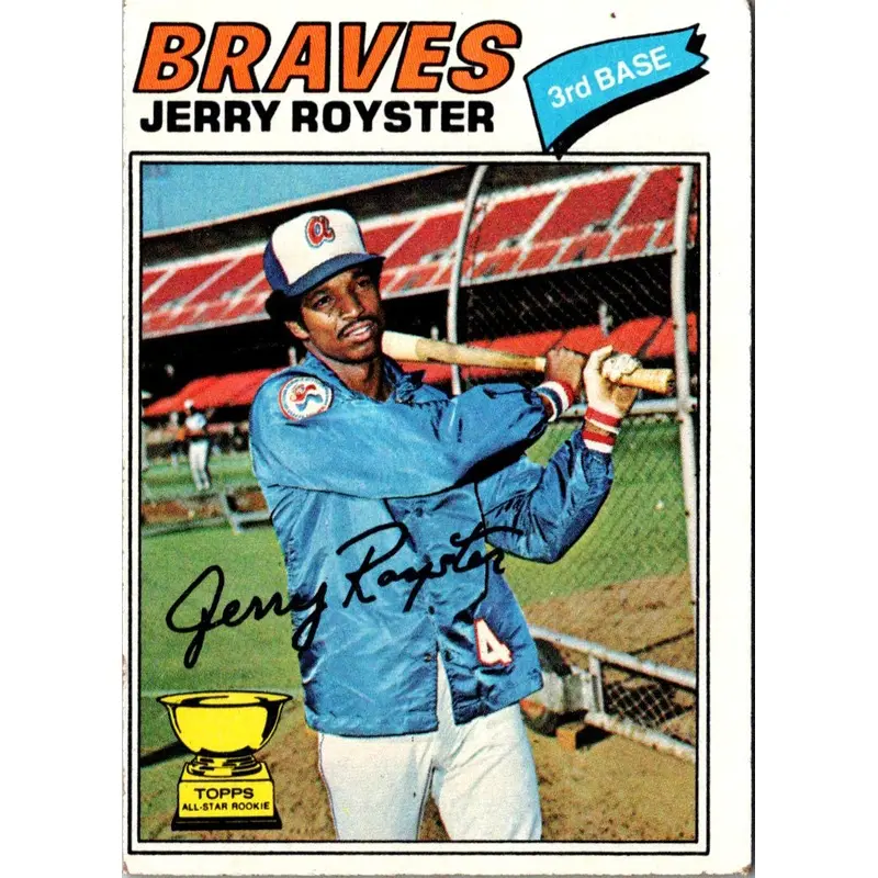 1977 Topps Jerry Royster #549