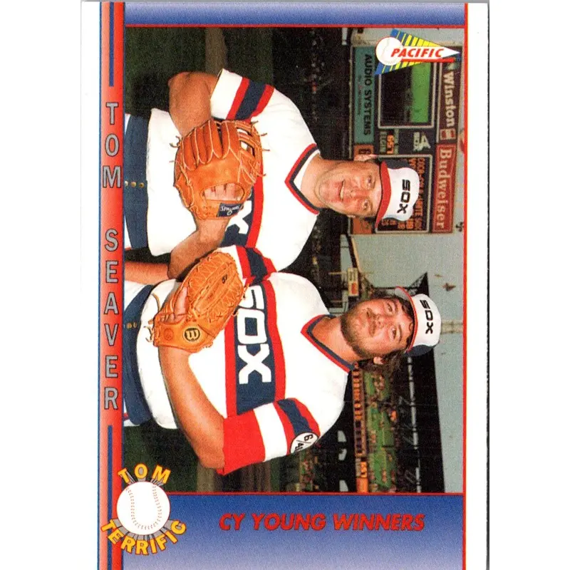1992 Pacific Seaver Tom Seaver/LaMarr Hoyt- Cy Young Winners #59