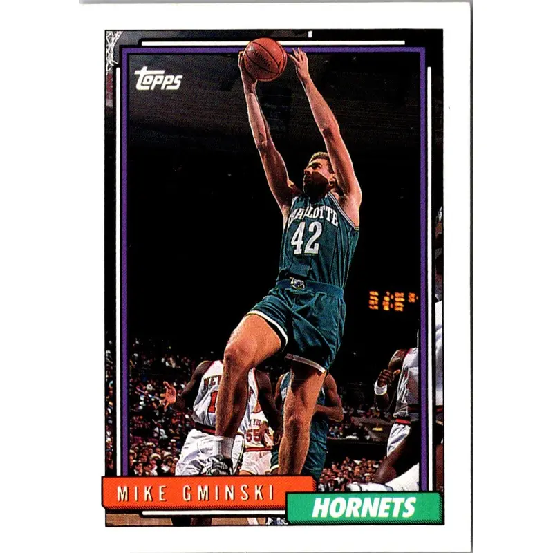 1992 Topps Gold Mike Gminski #240