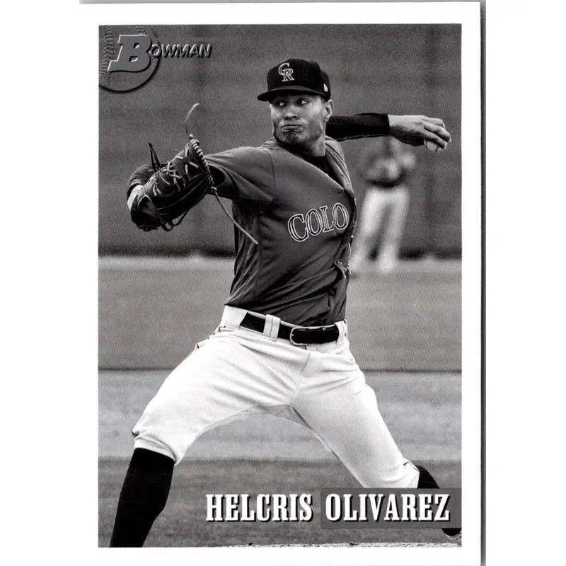2021 Bowman Heritage Helcris Olivarez #109