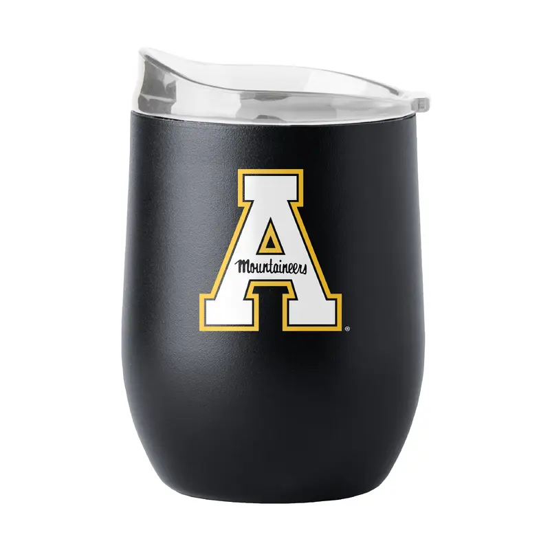 Appalachian State 16oz Flipside Powder Coat Curved Bev