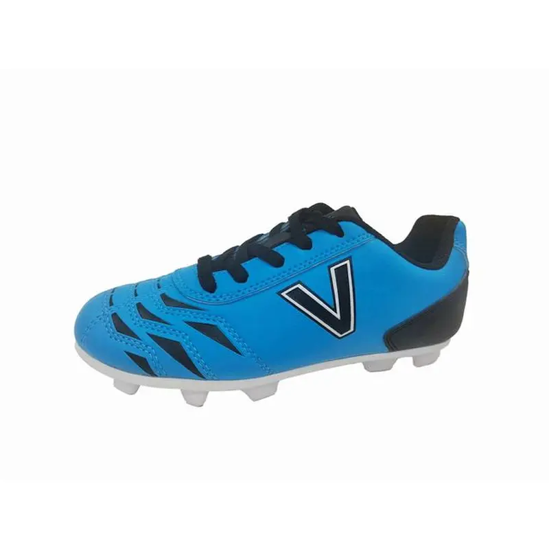 New Victor Sierra Kids Cattura MD Jr Soccer Shoes Blue/Black Size 12T