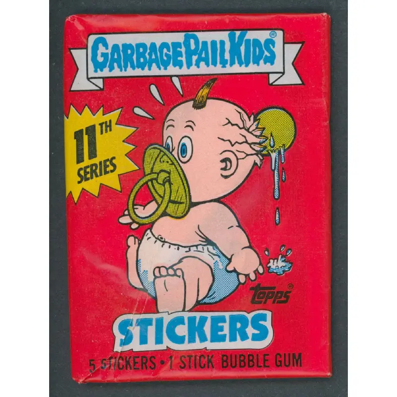 1987 Topps Garbage Pail Kids Series 11 Unopened Wax Pack (w/o price)