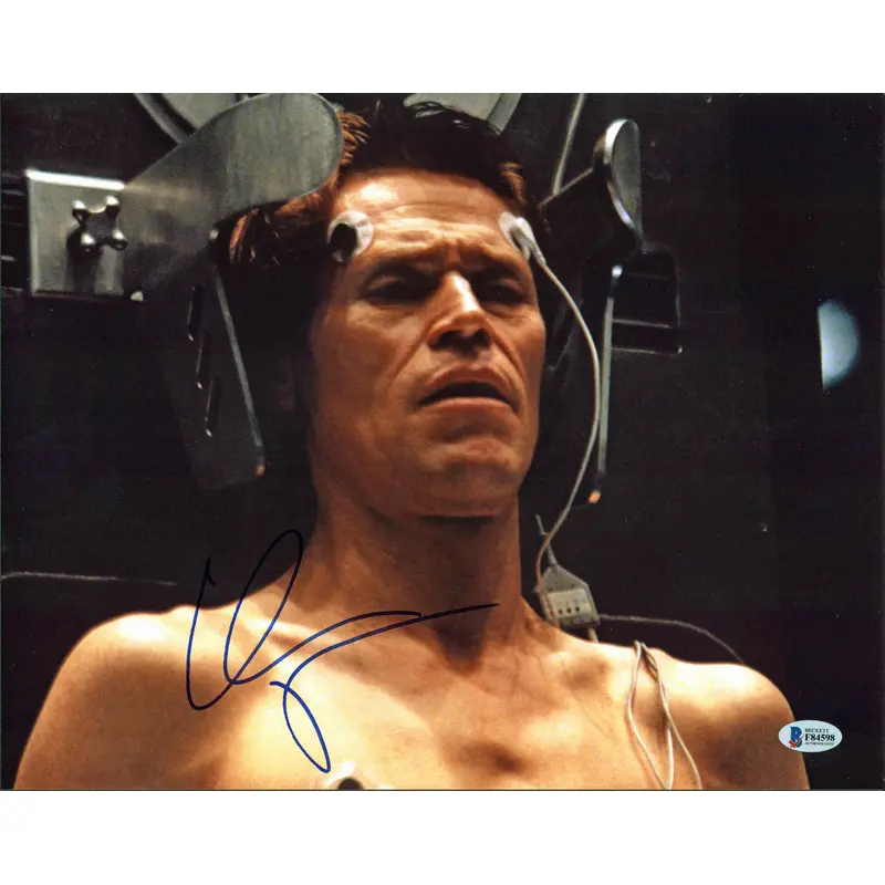 Willem Dafoe Spider-Man Authentic Signed 11x14 Photo Autographed BAS #F84598