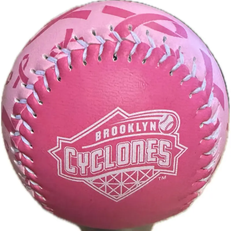 Brooklyn Cyclones Breast Cancer Baseball