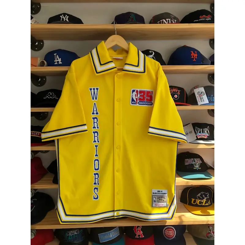 Mitchell & Ness Golden State Warriors 80-81 Warm Up Jersey Size XL