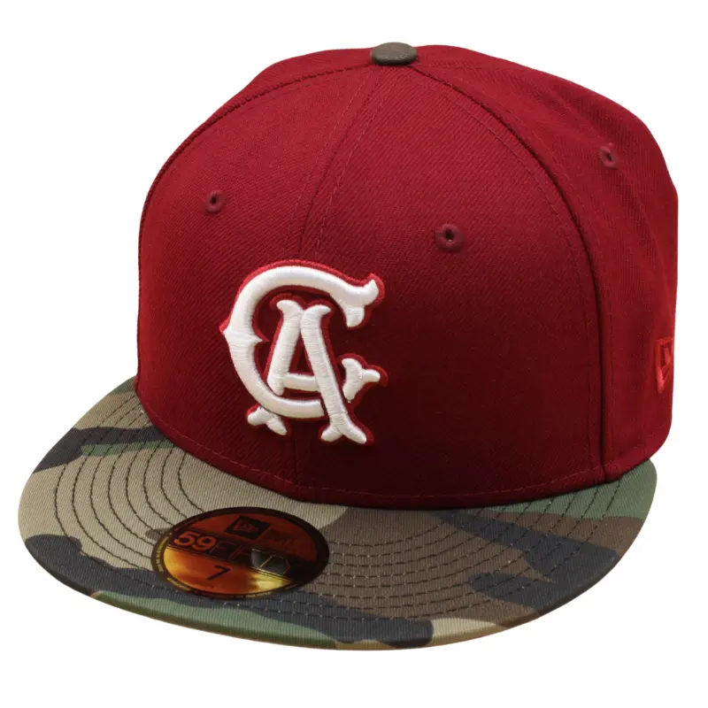 New Era - 59FIFTY - California Angels - Cardinal/Woodland Camo