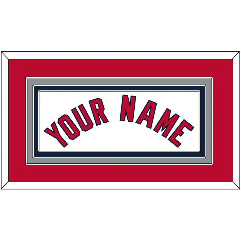 Los Angeles Name - Home White - Triple Mat 2