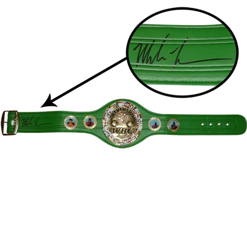 Mike Tyson Autographed WBC Boxing Championship Belt - JSA
