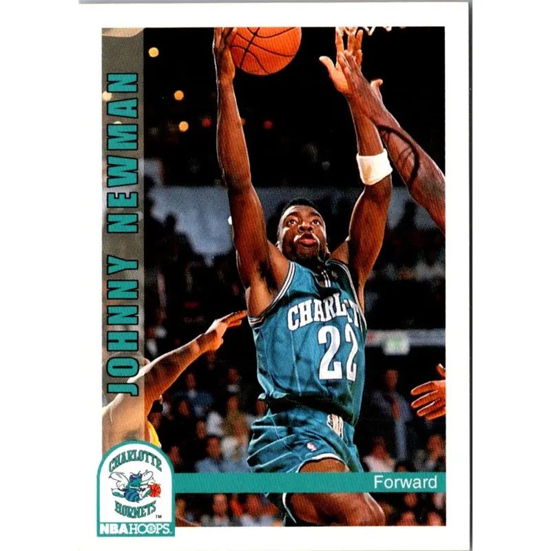 1992 Hoops Johnny Newman #25