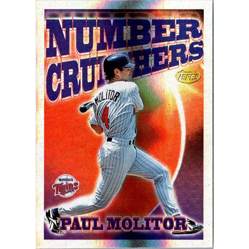 1997 Topps Season's Best Paul Molitor #SB4