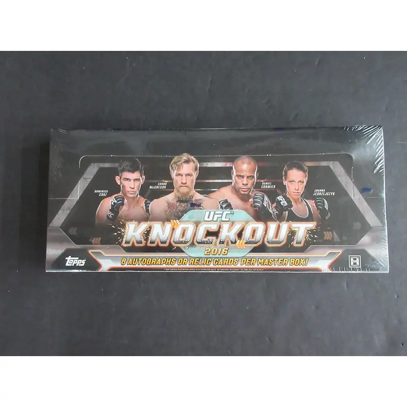 2016 Topps UFC Ultimate Fighting Championship Knockout Box (Hobby) (4/10)