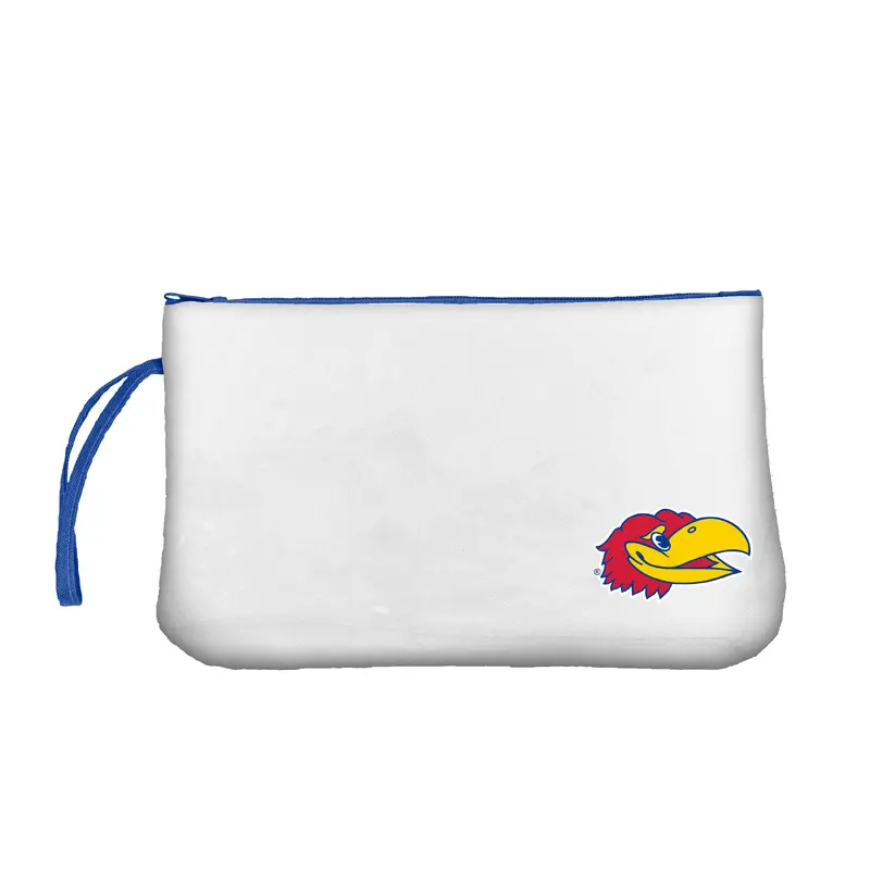 Kansas Clear Wristlet