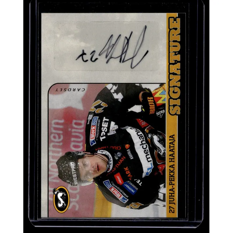 2014-15 Cardset Signature - Juha-Pekka Haataja /125