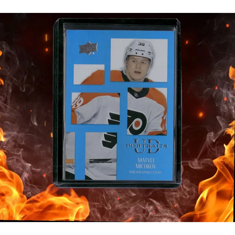 2024-25 Upper Deck Matvei Michkov UD Portraits (A) Rookie #P47