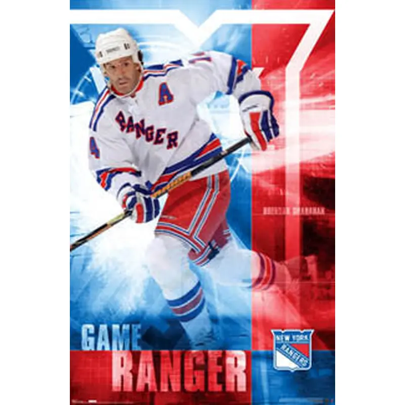 Brendan Shanahan "Game Ranger" New York Rangers Poster - Costacos 2006