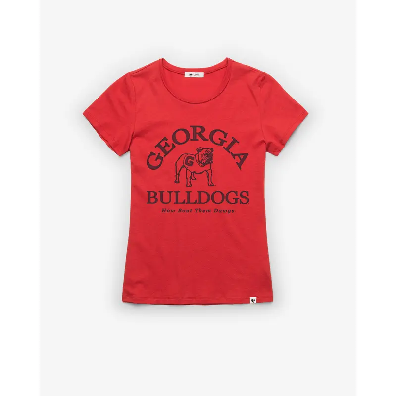 GEORGIA BULLDOGS FRESH START '47 FRANKIE TEE WOMENS