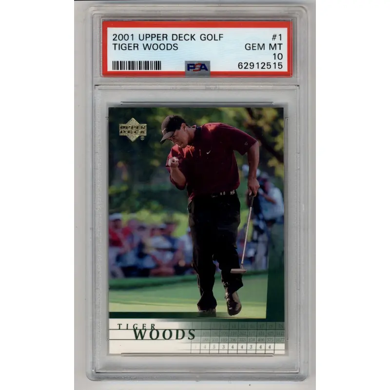 Tiger Woods 2001 Upper Deck #1 PSA 10 Gem Mint 2515