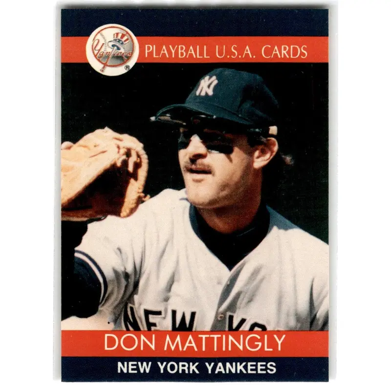 1991 Playball U.S.A. Don Mattingly #91-51