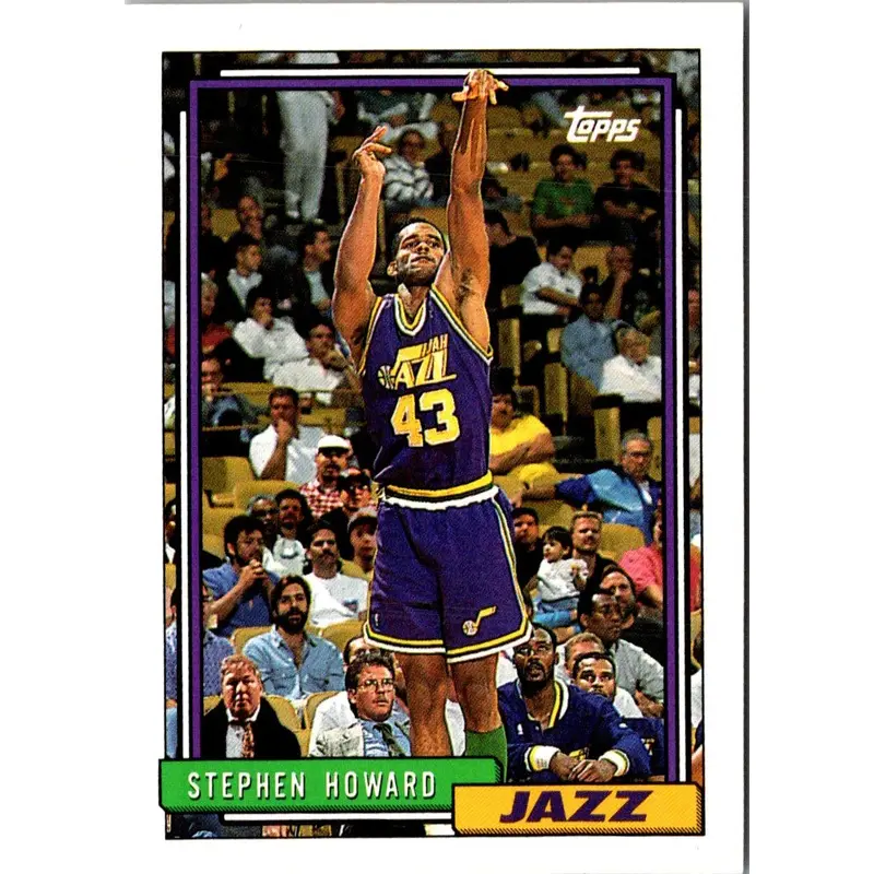 1992 Topps Stephen Howard #272 Rookie