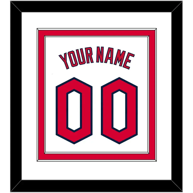 Cleveland Name & Number - Home White - Double Mat 2
