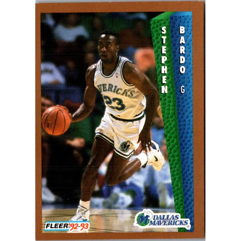 1992 Fleer Steve Bardo #321 Rookie