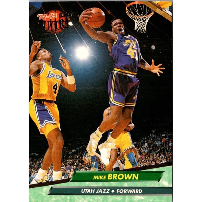 1992 Ultra Mike Brown #178