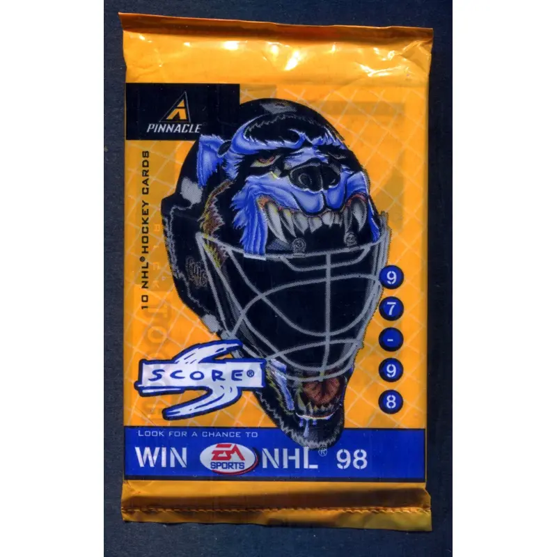 1997/98 Score Hockey Unopened Pack (10)
