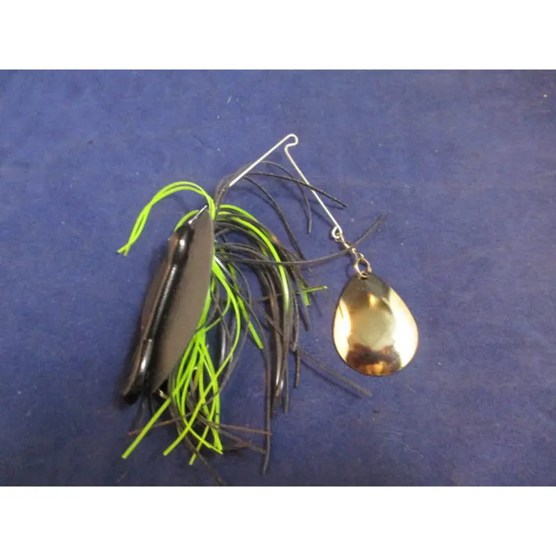 Used Black & Green Spinner Lure