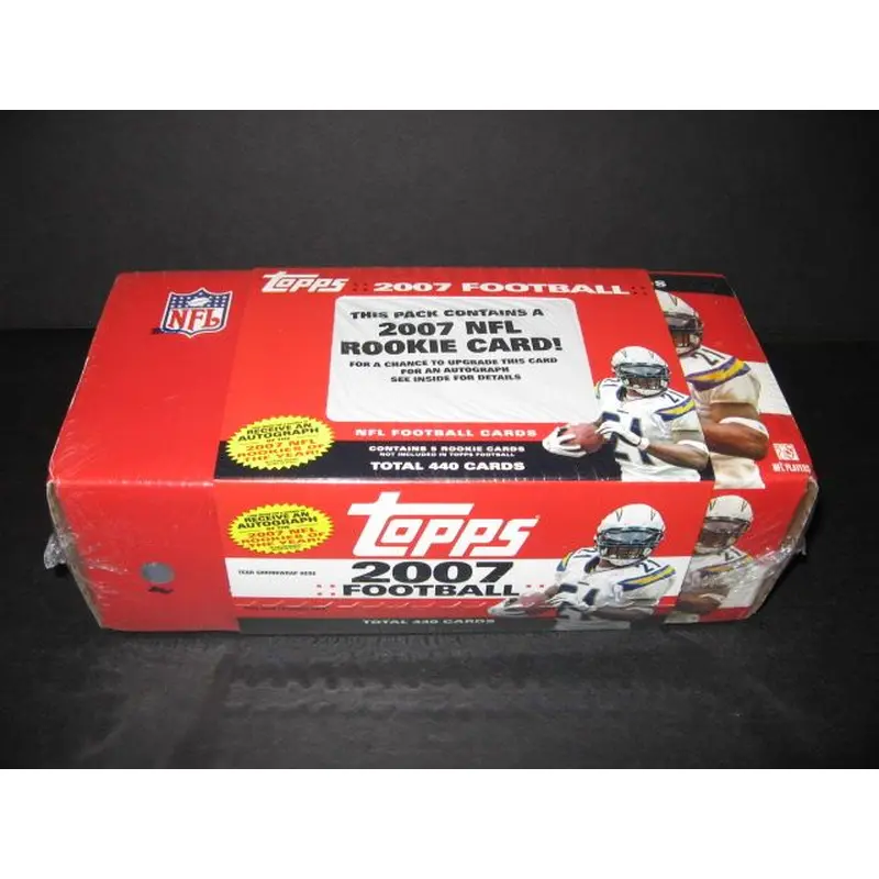 2007 Topps Football Factory Set (Hobby (w/ Rookie Card)
