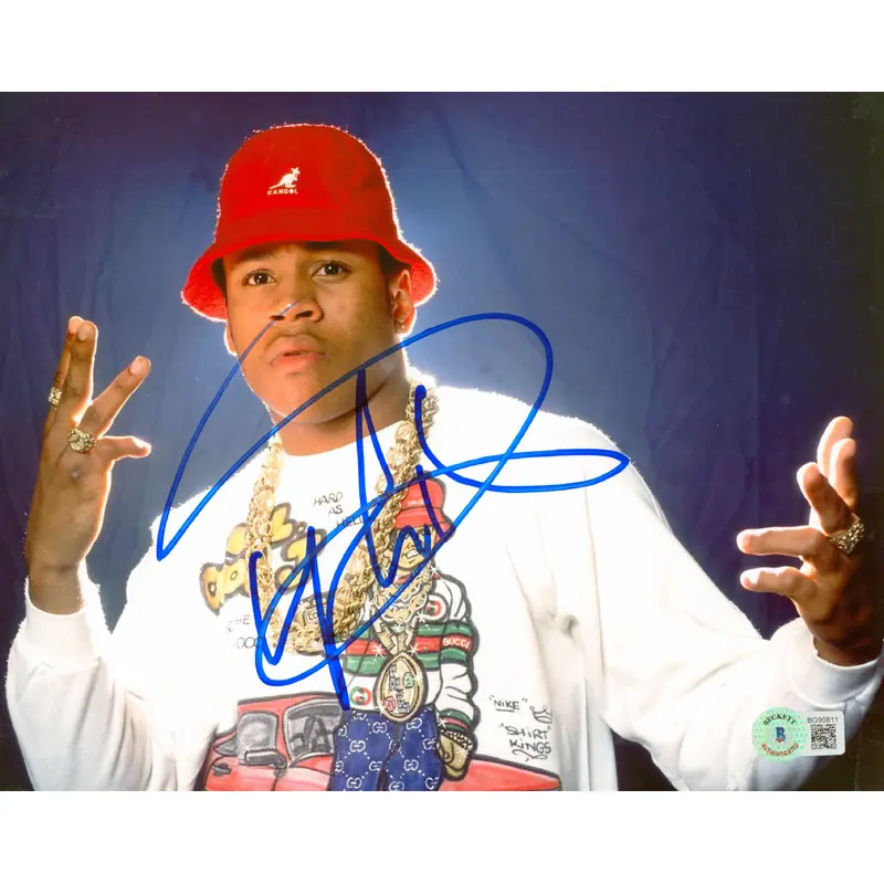 L.L. Cool J Rapper Authentic Signed 8x10 Photo Autographed BAS #BG90811